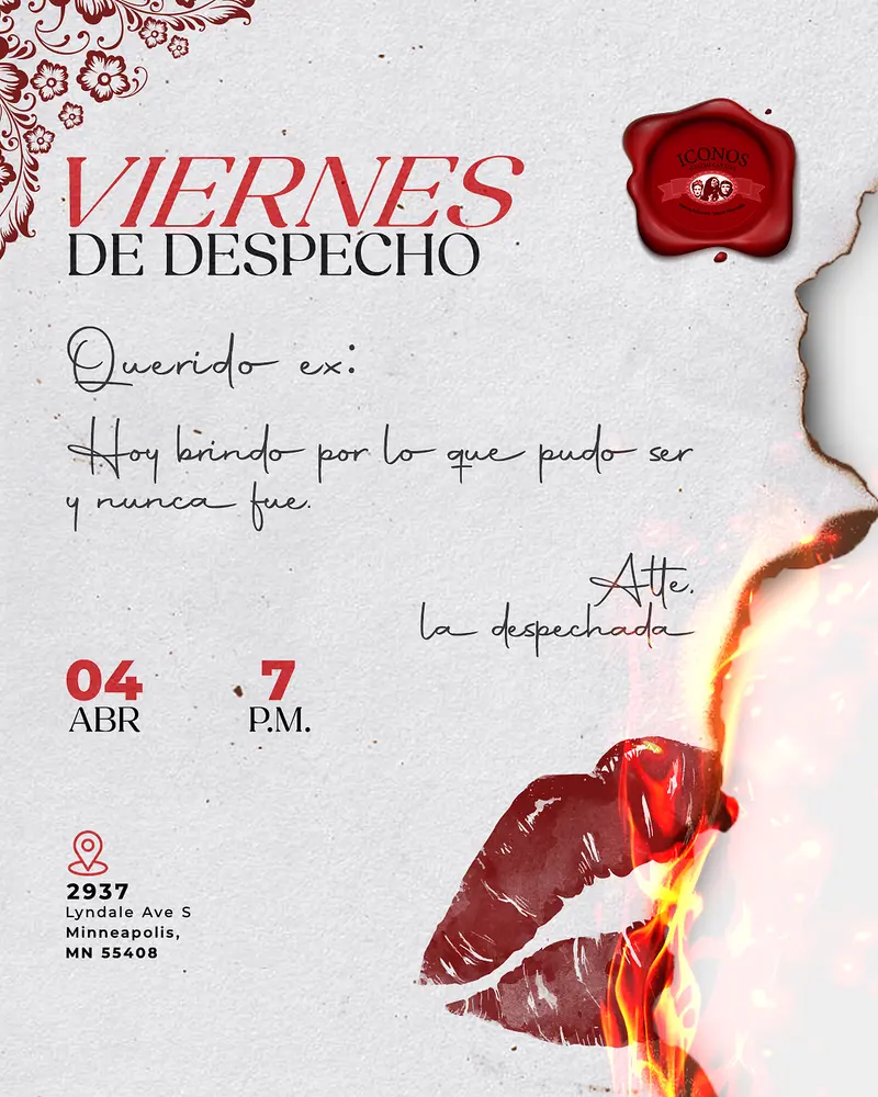 Iconos Gastro Cantina &mdash; Viernes de Despecho