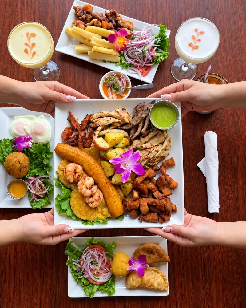 Los Andes &mdash; sharing platter