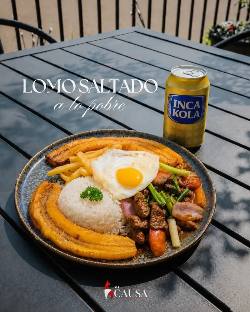 Mi Causa &mdash; lomo saltado a lo pobre